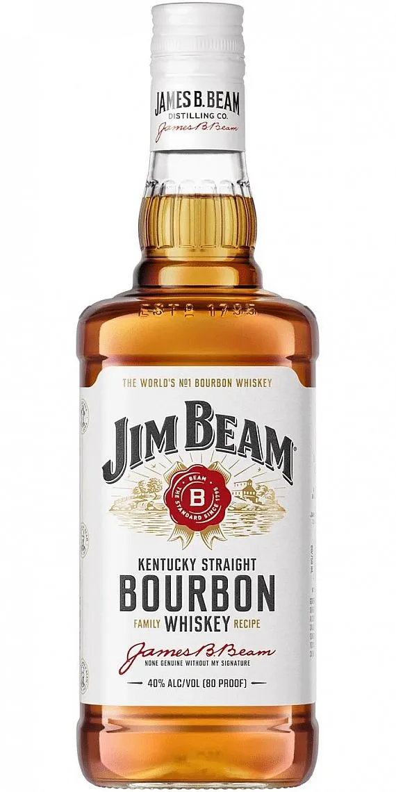 LITR Bourbon Jim Beam White label  40%1.00l