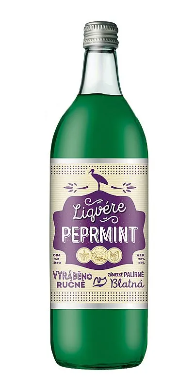LITR Liqvére Peprmint  20%1.00l