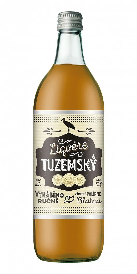 LITR Liqvére Tuzemský  37.5%1.00l