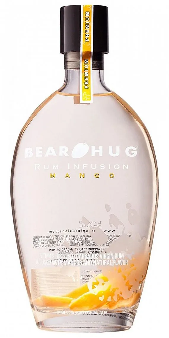 LITR Rum Bear Hug Mango 21%1.00l