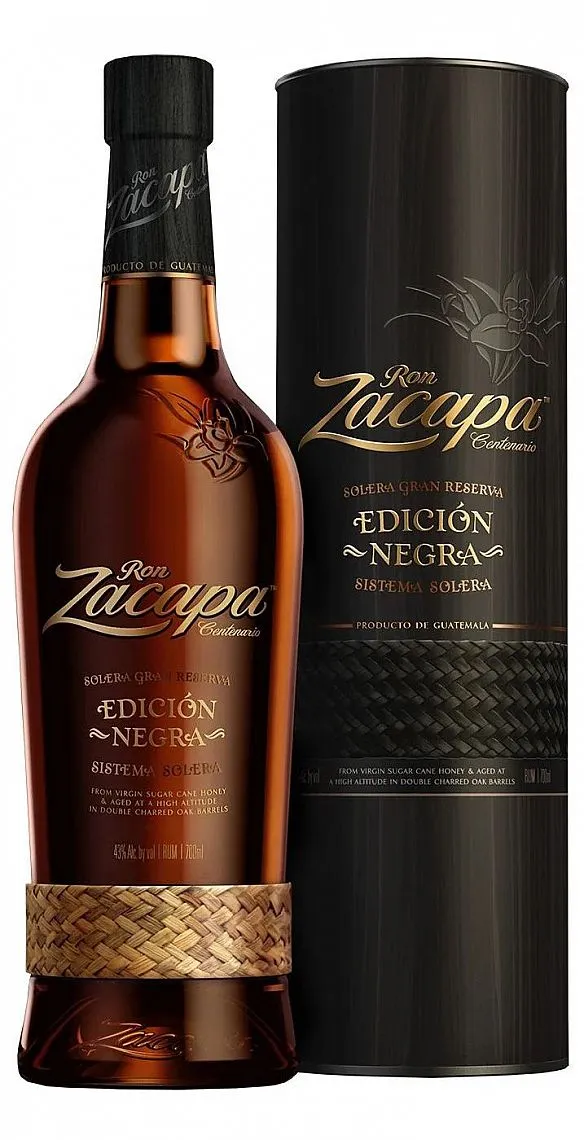 LITR Rum Zacapa Edicion Negra v tubě  43%1.00l