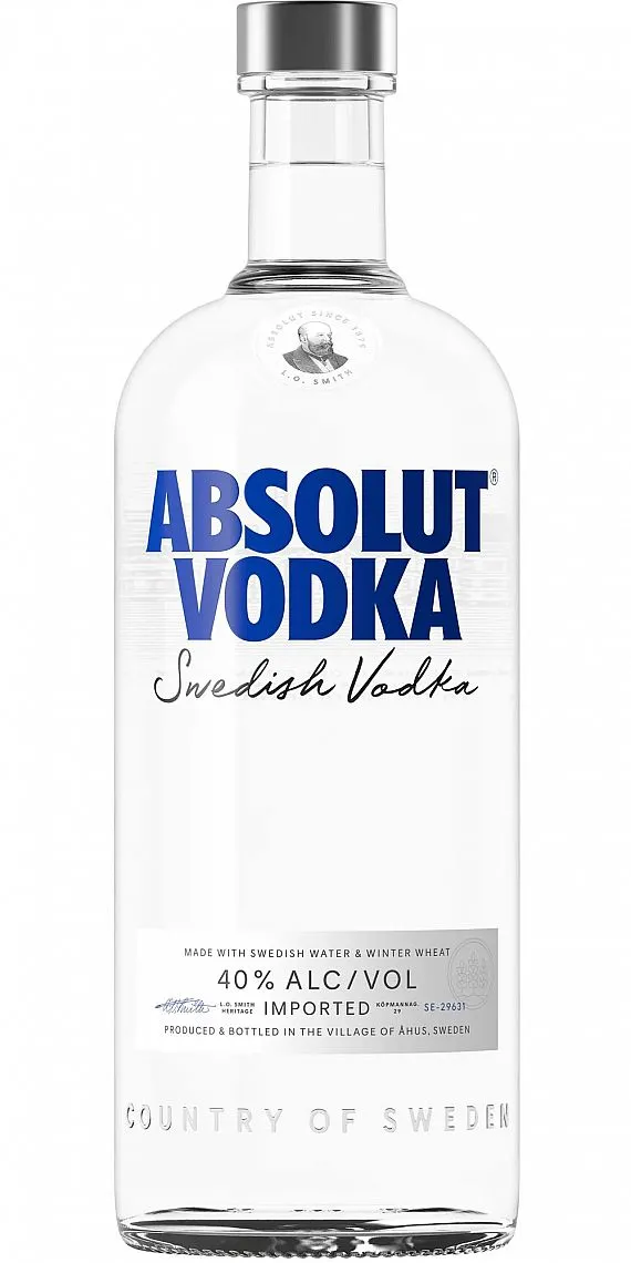 LITR Vodka Absolut Blue  40%1.00l