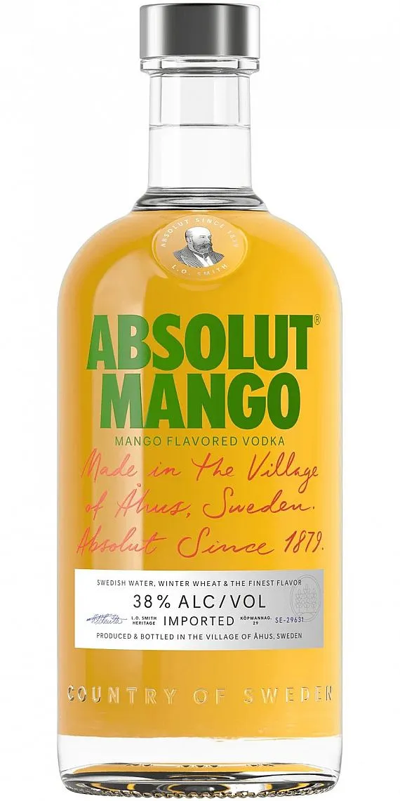 LITR Vodka Absolut Mango  40%1.00l