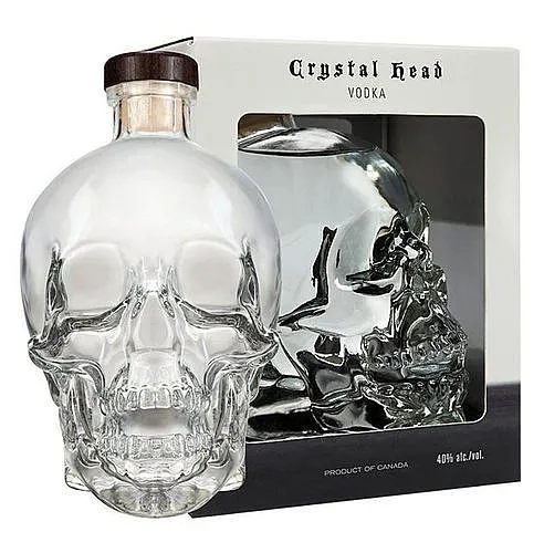 LITR Vodka Crystal Head Original v krabičce gB 40%1.00l