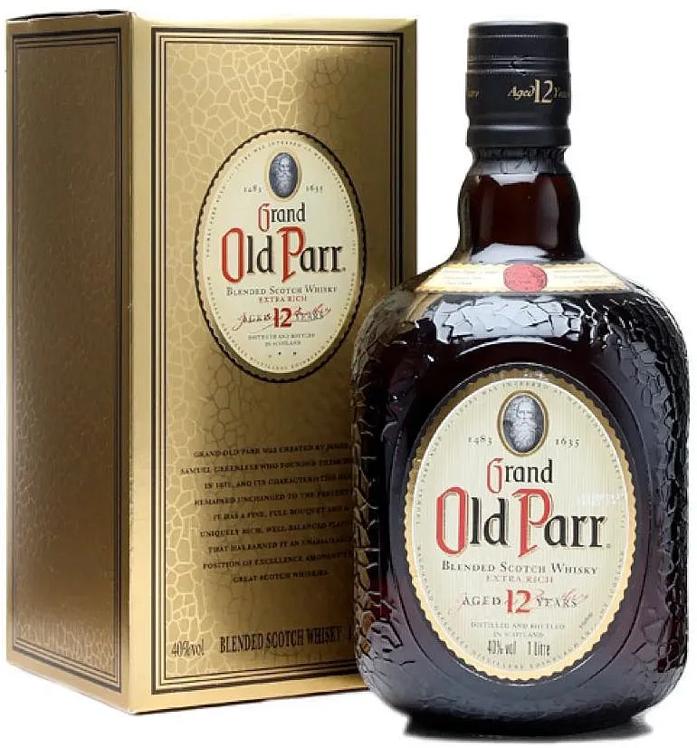LITR Whisky Grand Old Parr 12y gB 40%1.00l