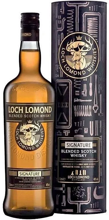 LITR Whisky Loch Lomond Signature & Solera v plechu  40%1.00l