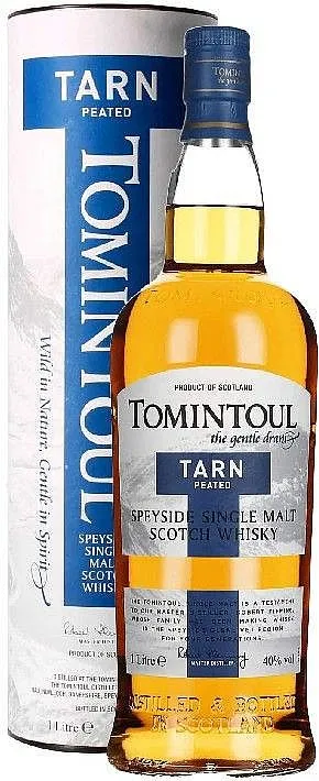 LITR Whisky Tomintoul TARN & Peated v tubě 40%1.00l