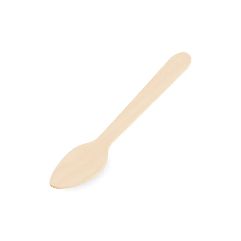 Lžička dřevěná - 11 cm / 10 ks
