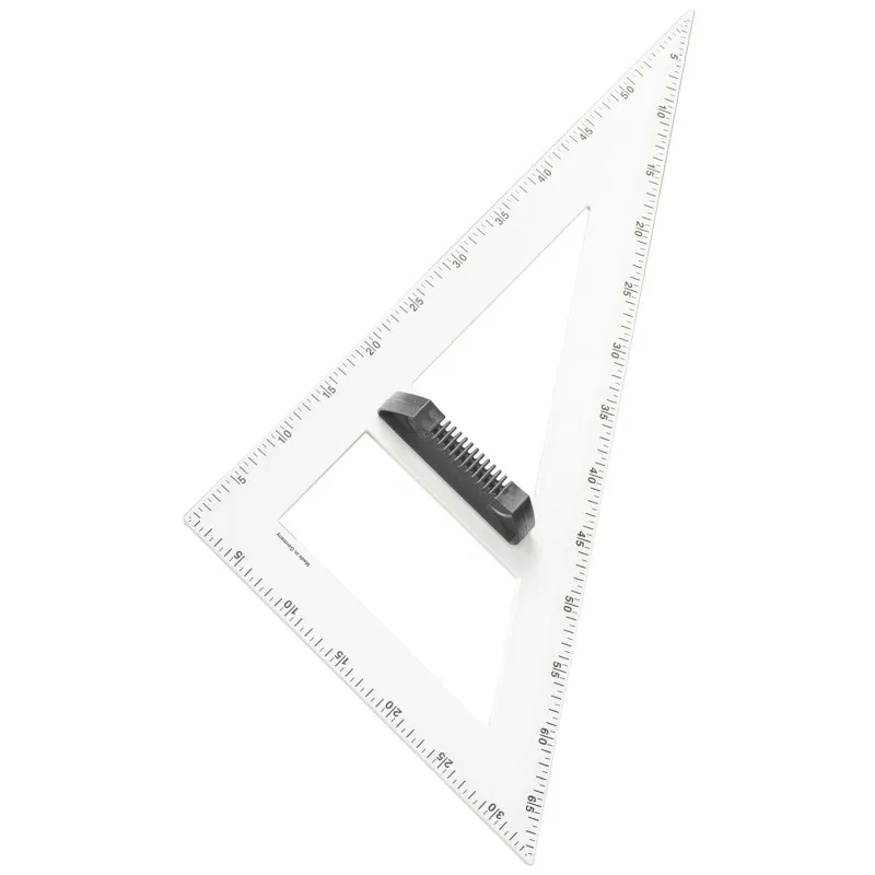 Magnetický trojúhelník na tabuli WISSNER - 60° 60cm / bílá