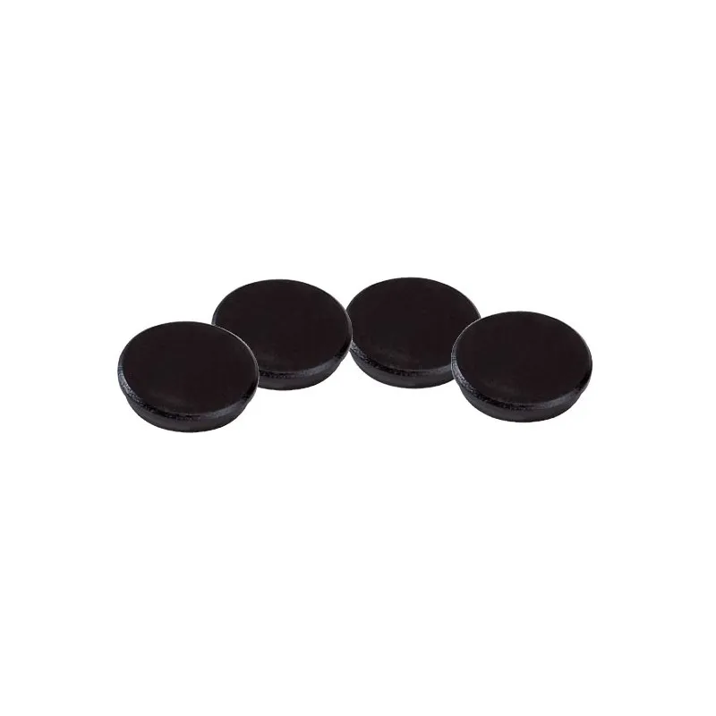 Magnety černé Dahle - průměr 24 mm / 10 ks