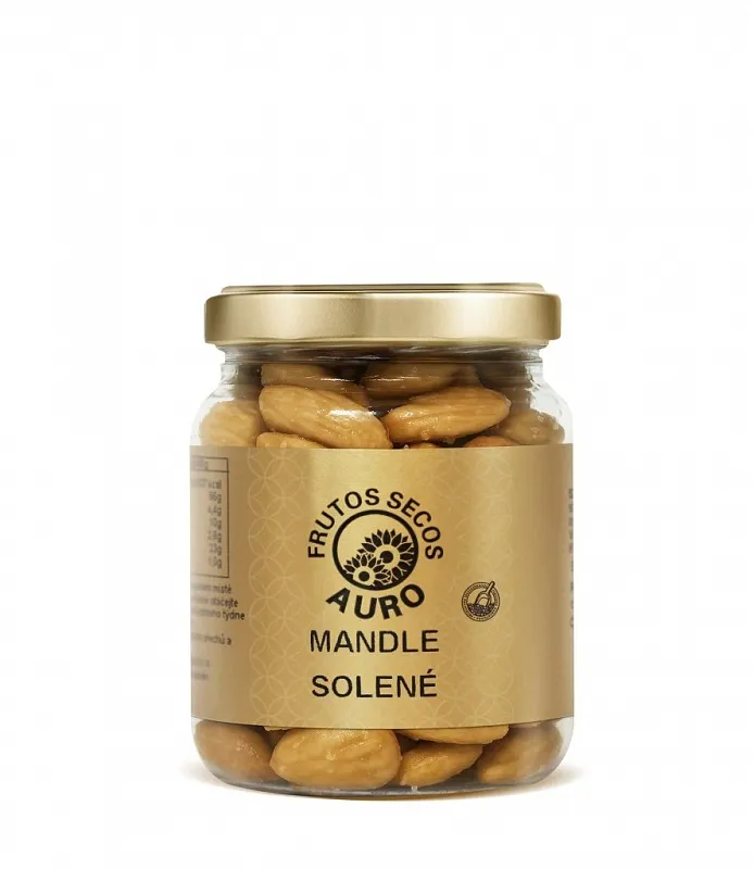 Mandle Valencia pražené solené (125g)