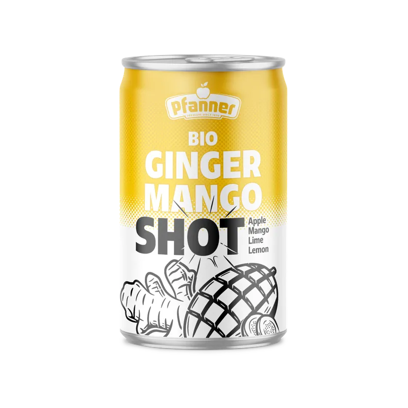 Pfanner BIO Ginger Mango shot 0,15L