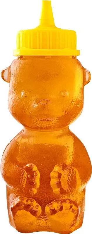 Med květový plastový medvídek 250g
