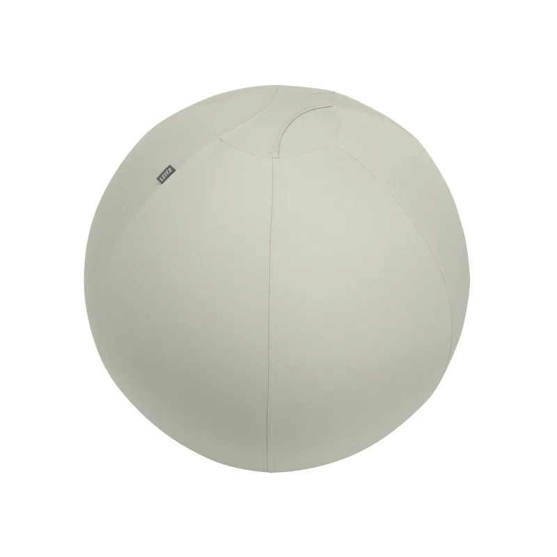 Míč gymnastický na sezení Leitz Ergo s těžítkem - sv. šedá / 75 cm