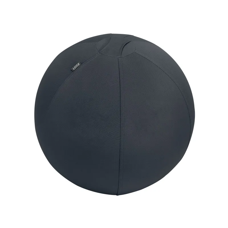 Míč gymnastický na sezení Leitz Ergo s těžítkem - tm. šedá / 55 cm