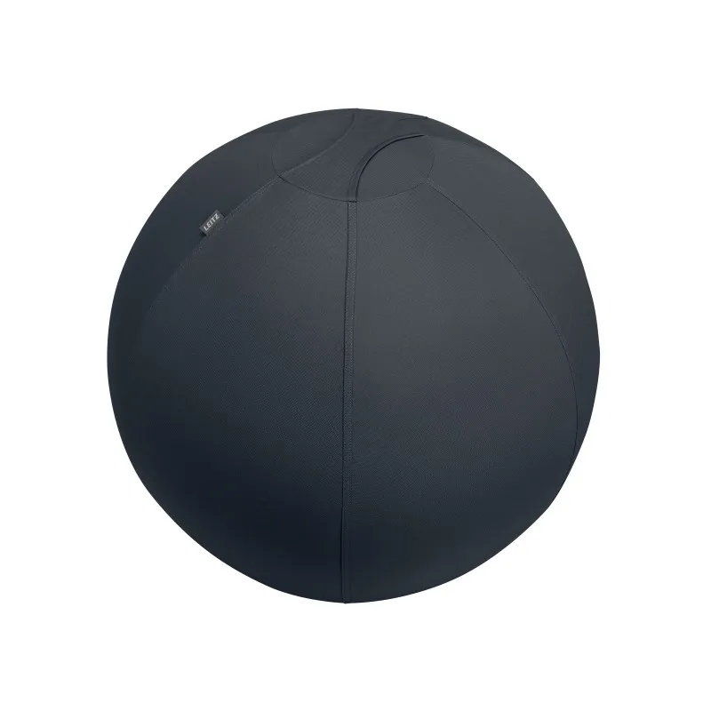 Míč gymnastický na sezení Leitz Ergo s těžítkem - tm. šedá / 75 cm