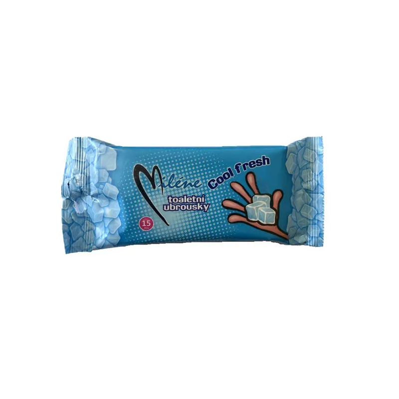 Miléne Cool fresh vlhčené ubrousky 15ks