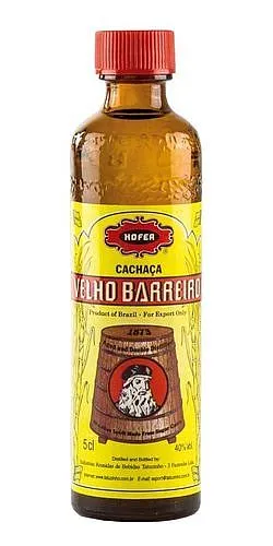 MINI Cachaca Velho Barreiro Traditional 39%0.05l