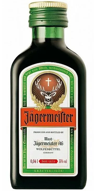MINI Likér Jagermeister ORIGINAL holá lahev 35%0.04l