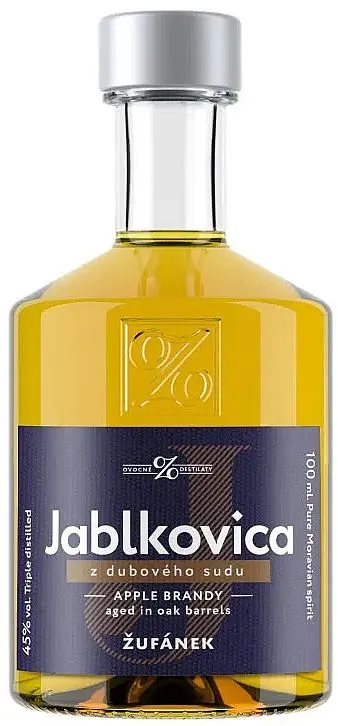 MINI Žufánek Jablkovica z dubového sudu  45%0.10l