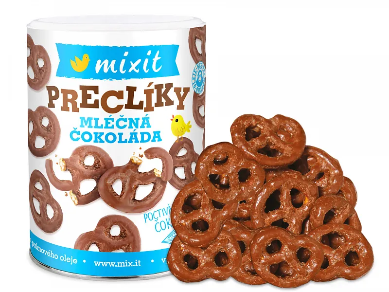 Mixit preclíky do kapsy - Mléčná čokoláda
