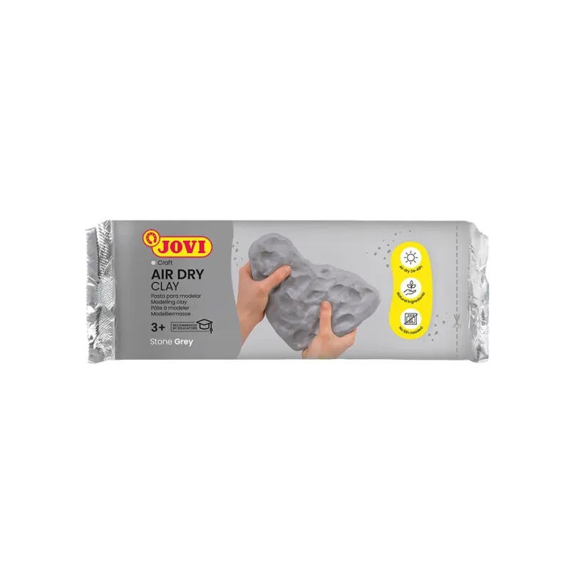 Modelovací hmota samotvrdnoucí JOVI - šedá / 250 g