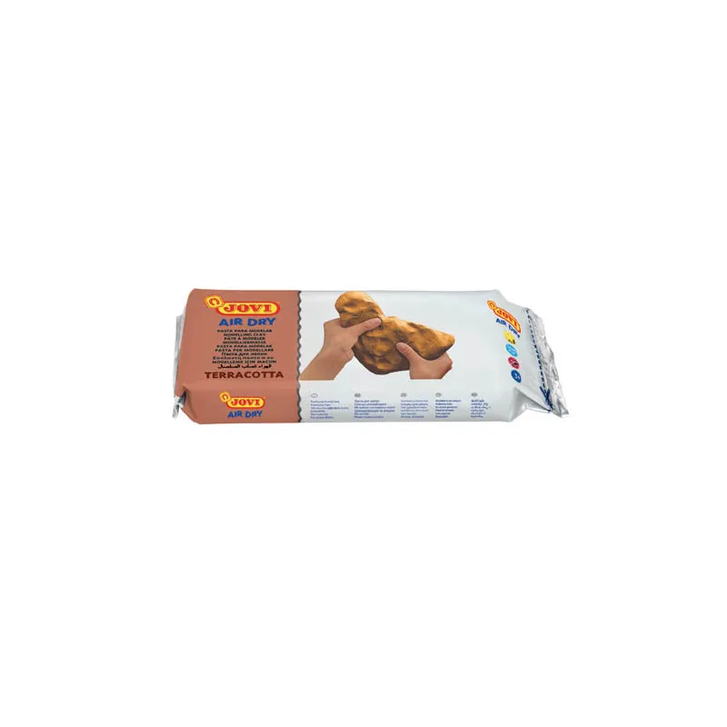Modelovací samotvrdnoucí hmota JOVI - hnědá / 1 kg