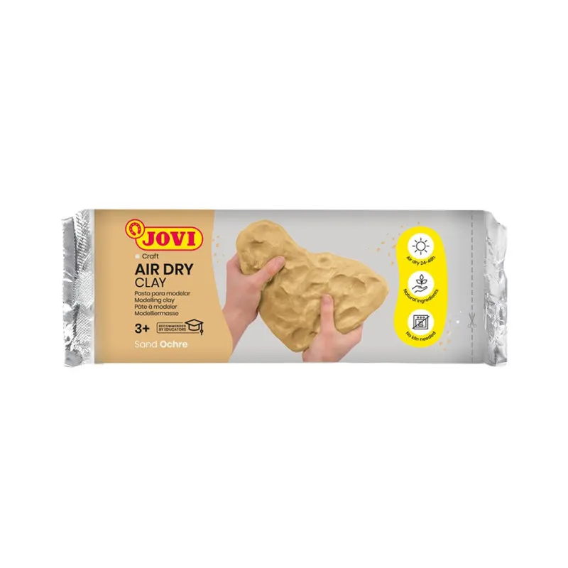 Modelovací samotvrdnoucí hmota JOVI - okrová / 500 g