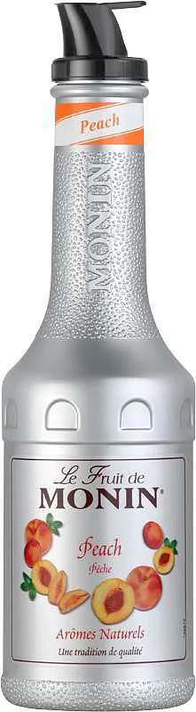 Monin Pureé peach/broskev 1l