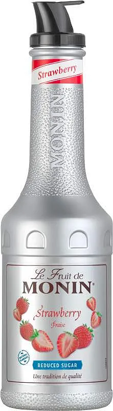 Monin Pureé strawberry/jahody 1l