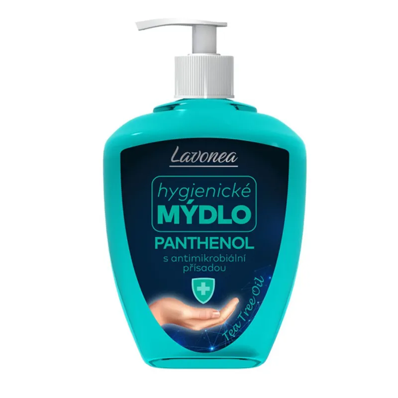 Mýdlo tekuté LAVONEA PANTHENOL s antimikrobiální přísadou - 500 ml