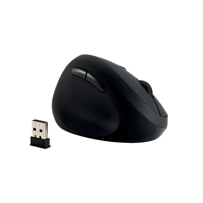 Myš Kensington Pro Fit® Ergo bezdrátová - černá / pro leváky