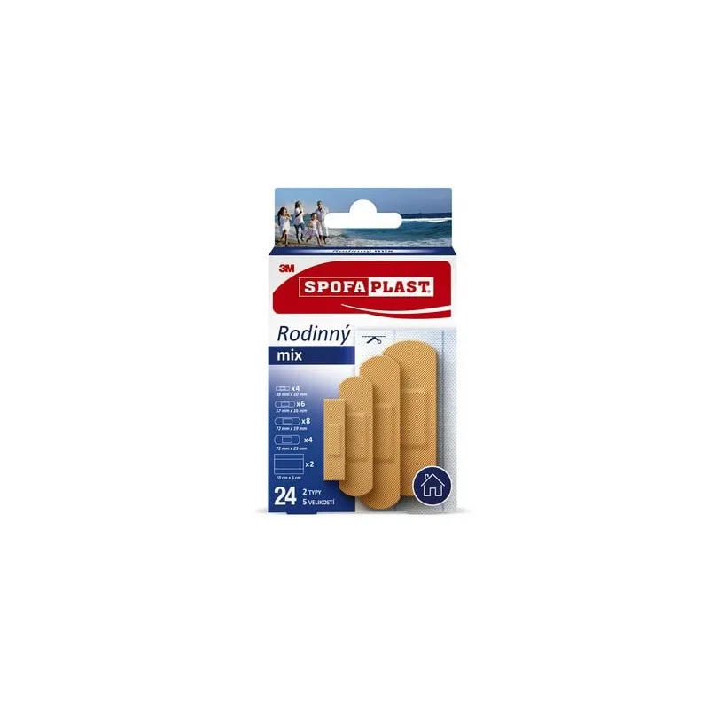 Náplasti 3M SPOFAPLAST - sada 24 ks