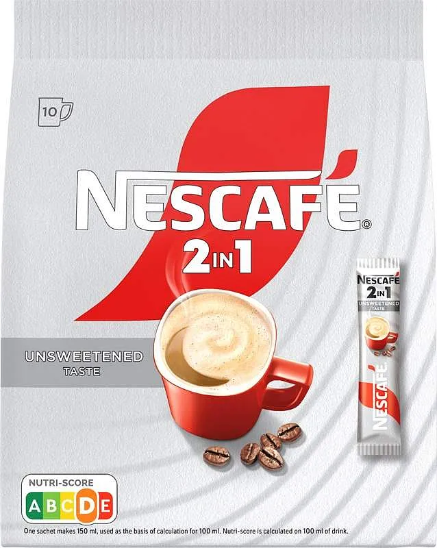 Nescafé 2v1 instatní káva sáček 10x8g