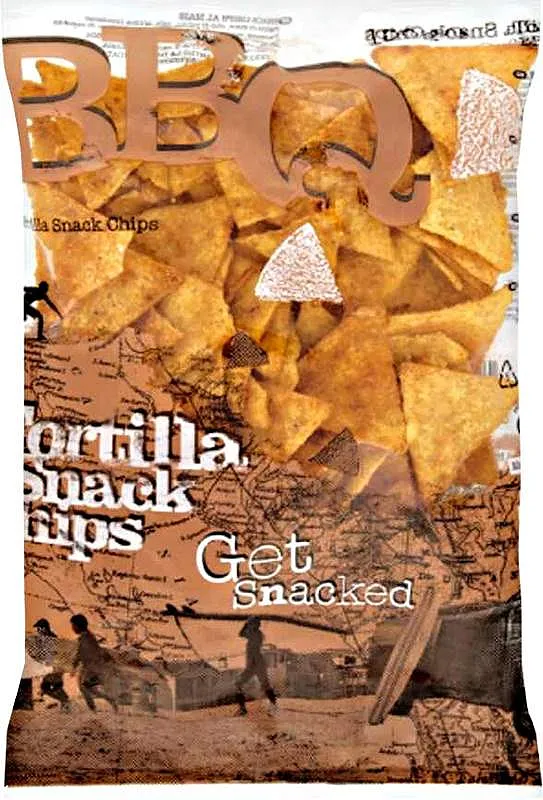 Nuevo Progreso Tortilla chipsy BBQ 800g