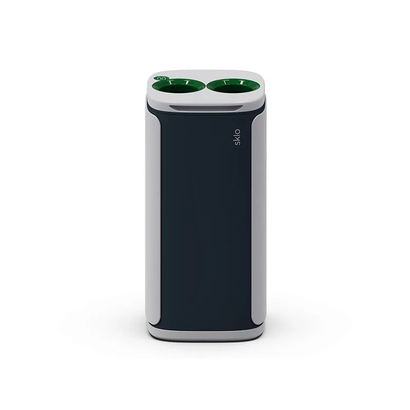 Odpadkový koš KOBRA WASTEE na sklo - 60 L / zelená
