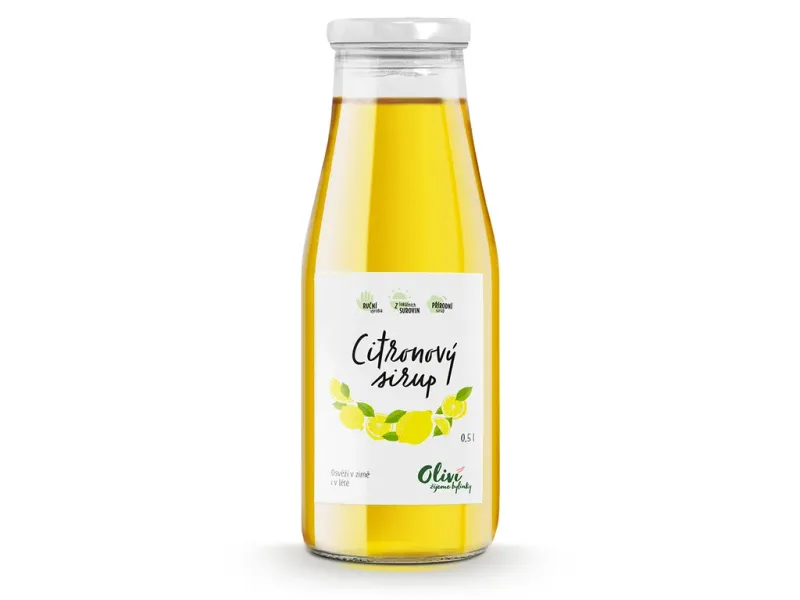 Sirup Oliví Citronový 1L