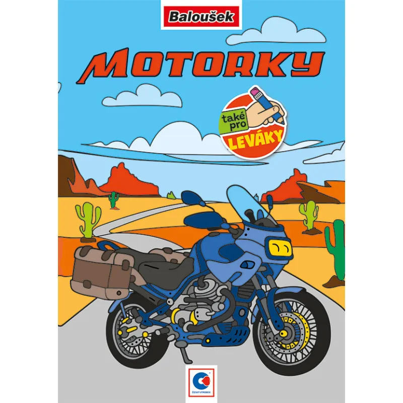 Omalovánka A5 - Motorky