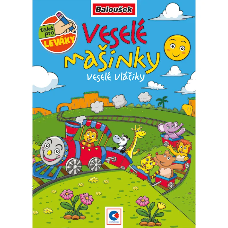 Omalovánka A5 - Veselé mašinky