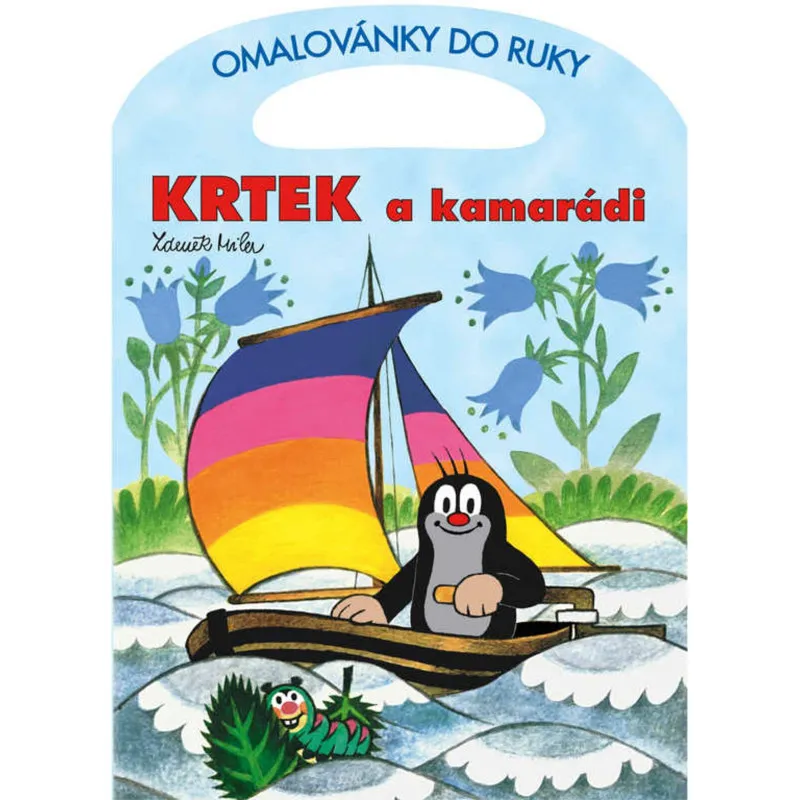 Omalovánky A4 do ruky - Krtek a kamarádi