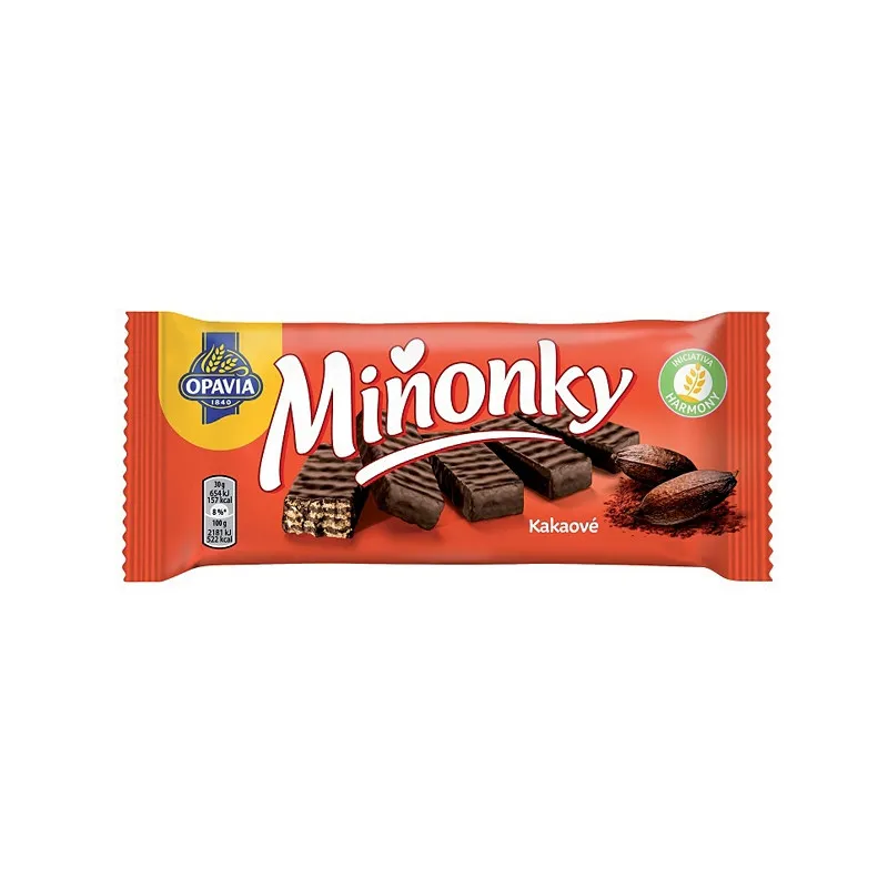 Opavia Miňonky Kakaové oplatky 50g