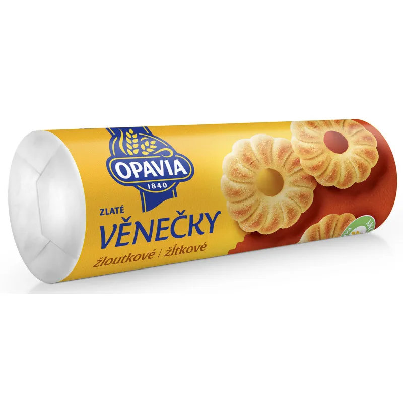 Opavia Zlaté Věnečky žloutkové 150g