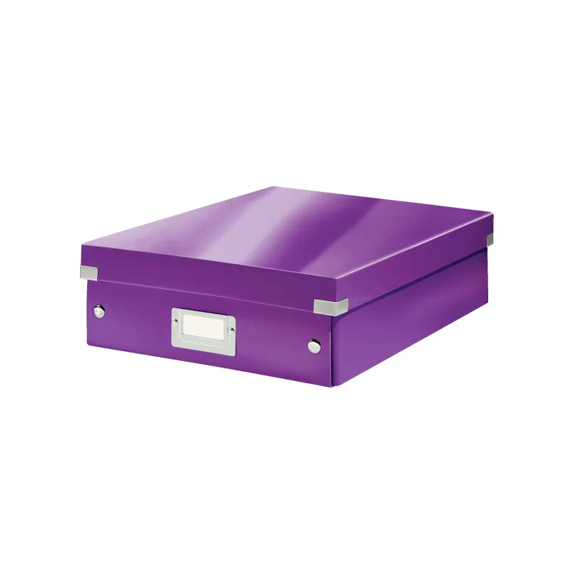 Organizační box Leitz Click&Store - velikost M / purpurová