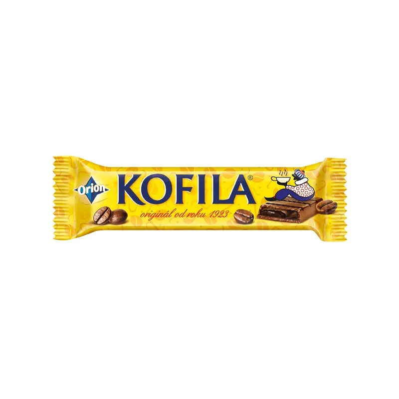 ORION KOFILA Originál čokoládová tyčinka s kávovou náplní 35g