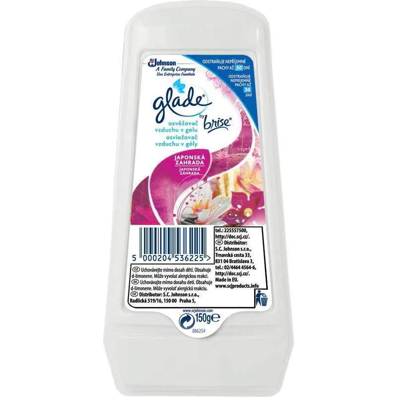 Osvěžovač gelový Glade by Brise / Japonská zahrada / 150 g