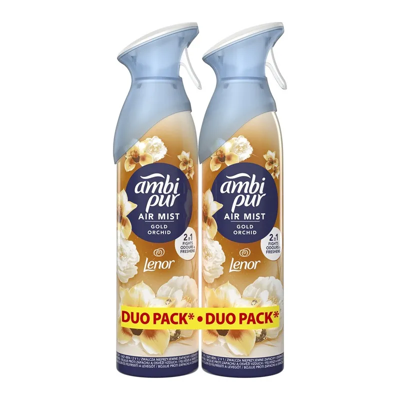 Osvěžovač vzduchu AmbiPur Gold Orchid - 2 x 185 ml