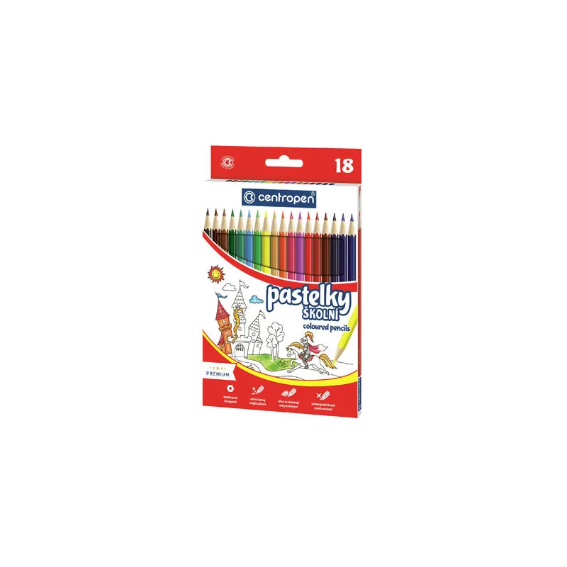 Pastelky Centropen 9520 - 18 barev
