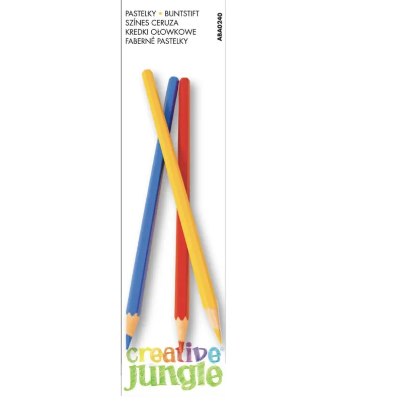 Pastelky Creative Jungle - 6 barev