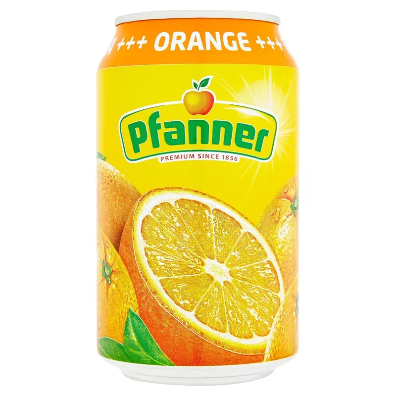 Pfanner pomeranč 0,33l plech