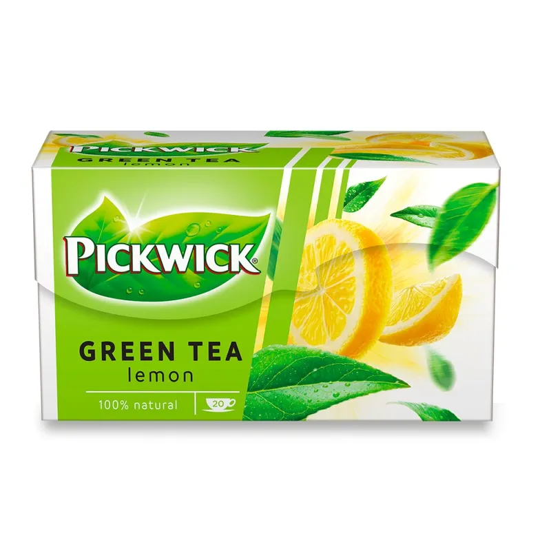 Čaj Pickwick zelený  - zelený ochucený citronem